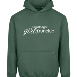 JH111 Average Girls Run Club Vision Heavyweight Hoody Moss Green SR